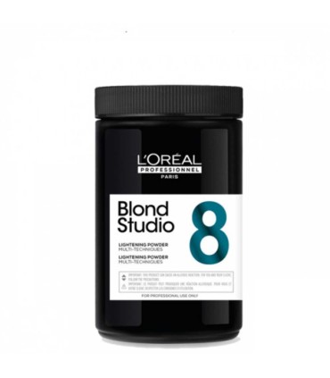 Blond Studio 8  Polvo Decolorante MultiTech 500 ml