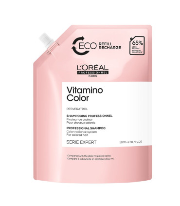 Expert Vitamino Color Recarga Champú 1500 ml