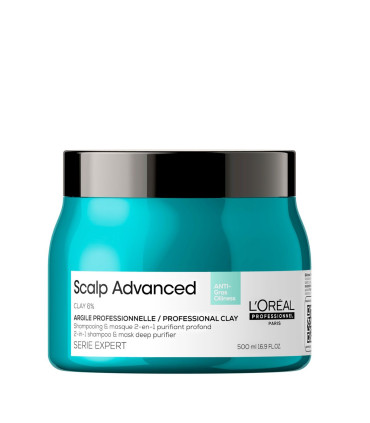 Expert Scalp Advanced Antigrasa Arcilla 2 En 1 500 ml