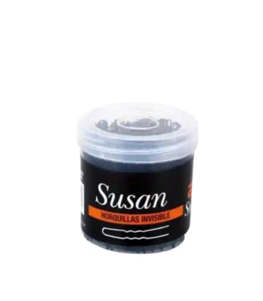 Horquilla Susan Invisible Rubia Bote 250 uds